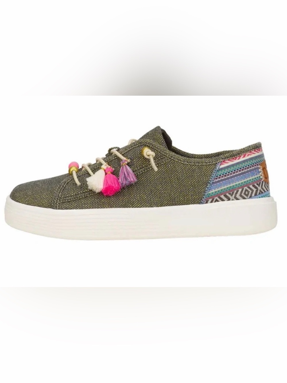 Hey Dude Cody Boho Mix Women’s Slip On Sneakers!!(10)